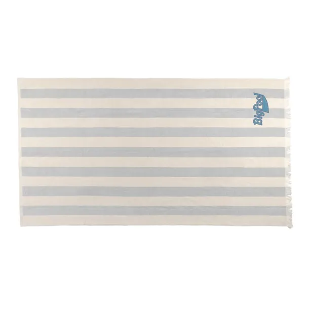  Ukiyo Yukari AWARE™ XL deluxe ručnik za plažu, 100x180 cm - 500 g/m2 - Ukiyo Siva 