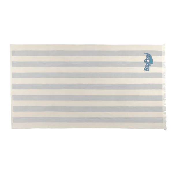  Ukiyo Yukari AWARE™ XL deluxe ručnik za plažu, 100x180 cm - 500 g/m2 - Ukiyo Siva 