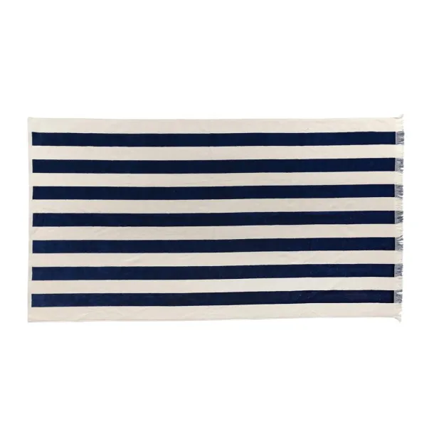  Ukiyo Yukari AWARE™ XL deluxe ručnik za plažu, 100x180 cm - 500 g/m2 - Ukiyo navy