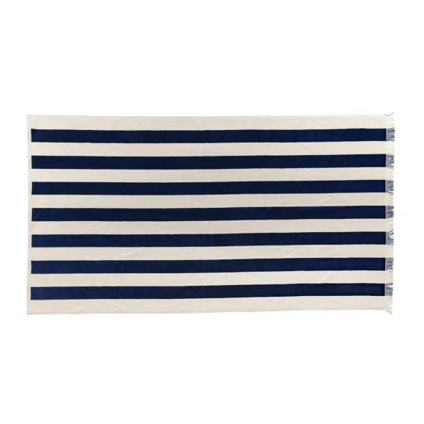  Ukiyo Yukari AWARE™ XL deluxe ručnik za plažu, 100x180 cm - 500 g/m2 - Ukiyo navy