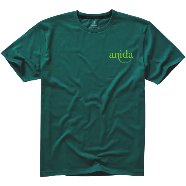 Nanaimo short sleeve men's t-shirt - Elevate Life Forest green