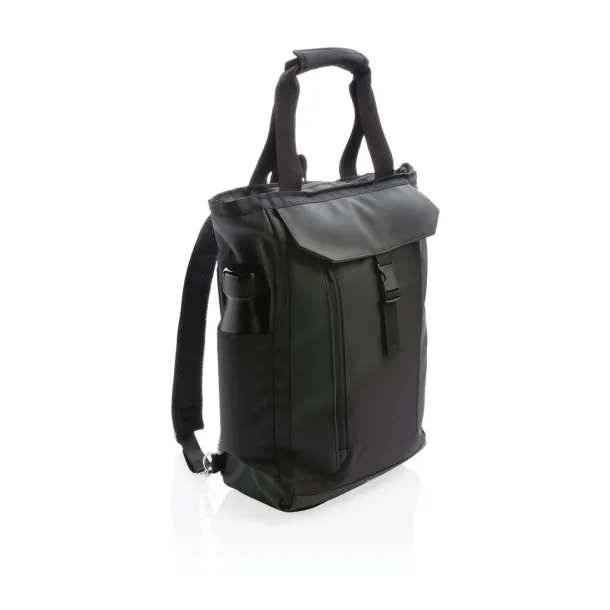  Swiss Peak ruksak/torba za 15.6" prijenosno računalo s RFID-om - Swiss Peak Crna