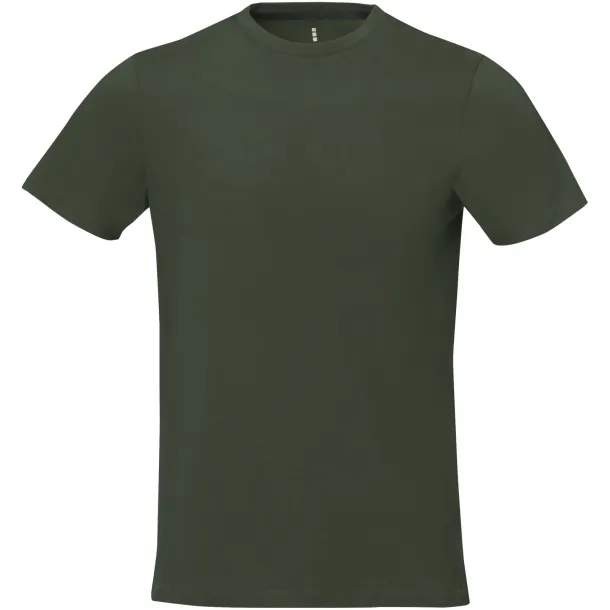 Nanaimo short sleeve men's t-shirt - Elevate Life Army green