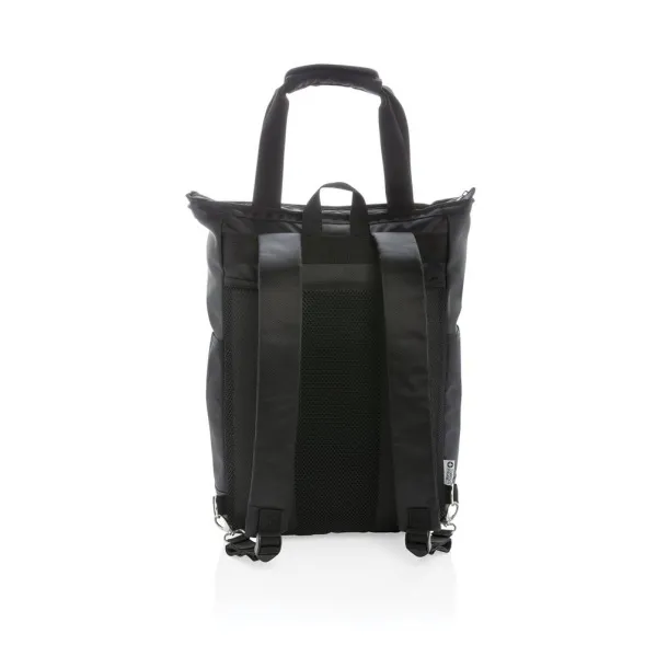  Swiss Peak RFID 15.6" laptop totepack PVC free - Swiss Peak Black