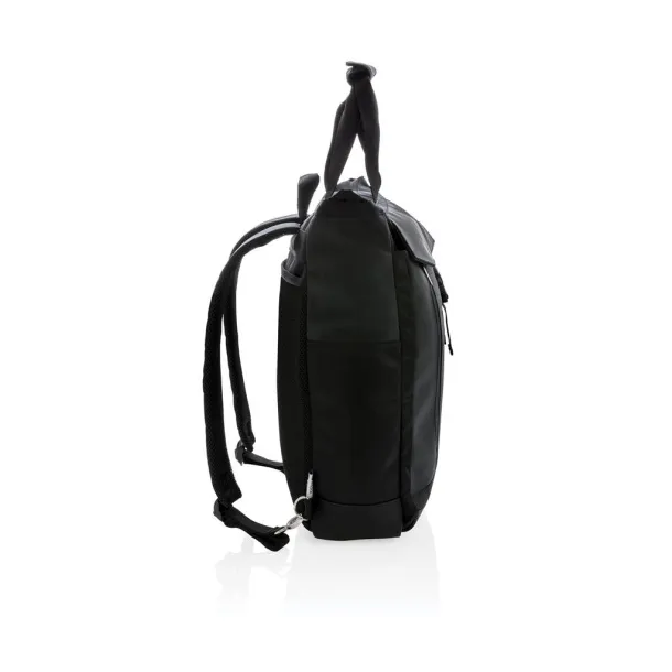  Swiss Peak ruksak/torba za 15.6" prijenosno računalo s RFID-om - Swiss Peak Crna