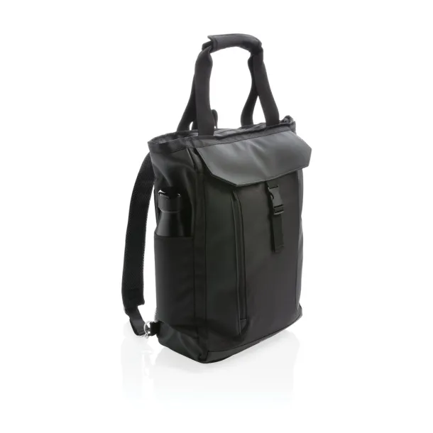  Swiss Peak ruksak/torba za 15.6" prijenosno računalo s RFID-om - Swiss Peak Crna