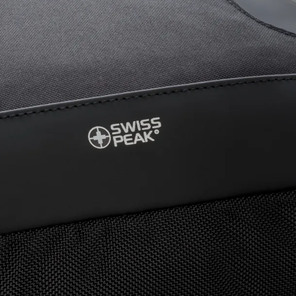  Swiss Peak ruksak/torba za 15.6" prijenosno računalo s RFID-om - Swiss Peak Crna