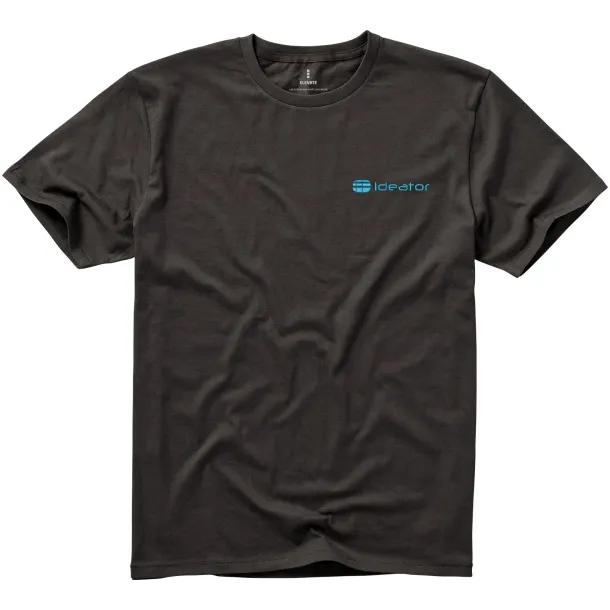 Nanaimo short sleeve men's t-shirt - Elevate Life Anthracite