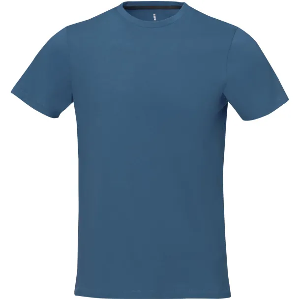 Nanaimo short sleeve men's t-shirt - Elevate Life Tech blue