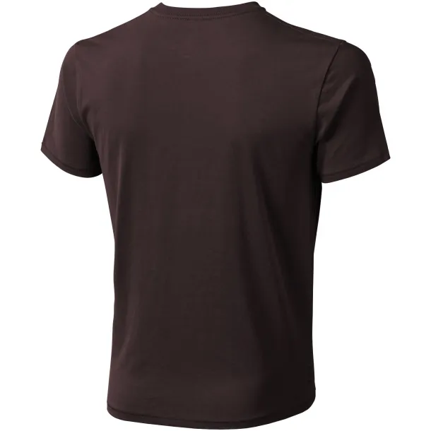 Nanaimo short sleeve men's t-shirt - Elevate Life Chocolate brown