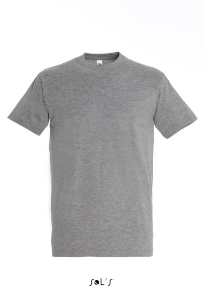  SOL'S IMPERIAL - MEN'S ROUND COLLAR T-SHIRT - SOL'S Grey Melange