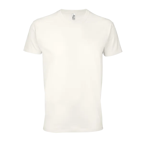  SOL'S IMPERIAL - muška kratka majica s okruglim ovratnikom, 190 g/m2 - SOL'S Off White
