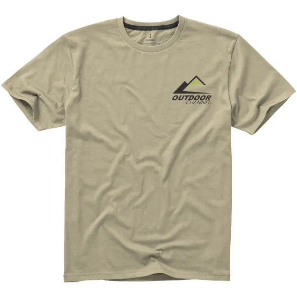 Nanaimo muška majica kratkih rukava, 160 g/m² - Elevate Life Khaki