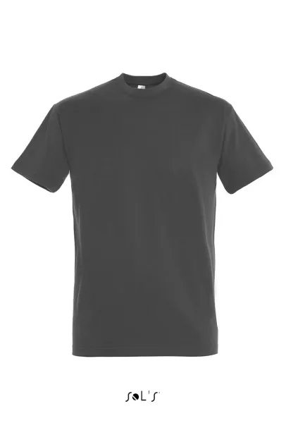  SOL'S IMPERIAL - MEN'S ROUND COLLAR T-SHIRT - SOL'S Tamno siva