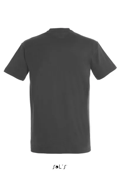  SOL'S IMPERIAL - MEN'S ROUND COLLAR T-SHIRT - SOL'S Tamno siva