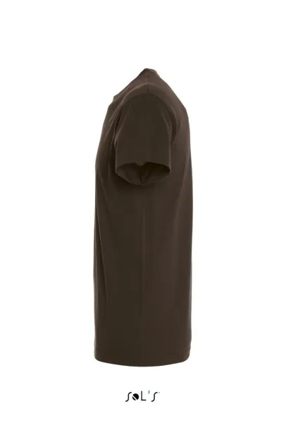  SOL'S IMPERIAL - muška kratka majica s okruglim ovratnikom, 190 g/m2 - SOL'S Chocolate
