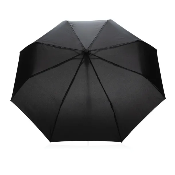  21" Impact AWARE™ RPET 190T mini auto open umbrella - XD Collection Black 