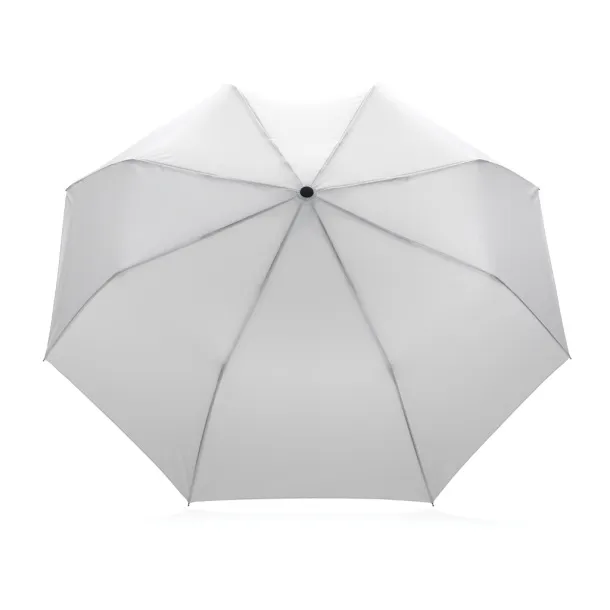  21" Impact AWARE™ RPET 190T mini auto open umbrella - XD Collection White 