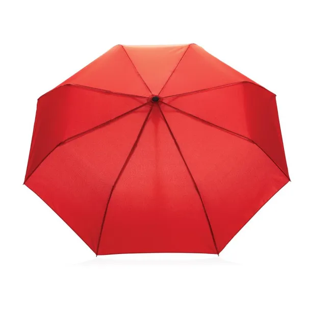  21" Impact AWARE™ RPET 190T mini auto open umbrella - XD Collection Crvena 