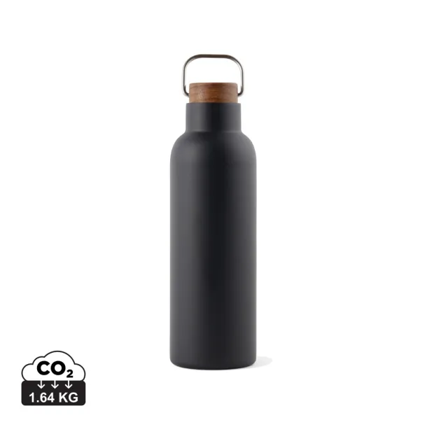  VINGA Ciro RCS recycled vacuum bottle 800 ML - Vinga Black 