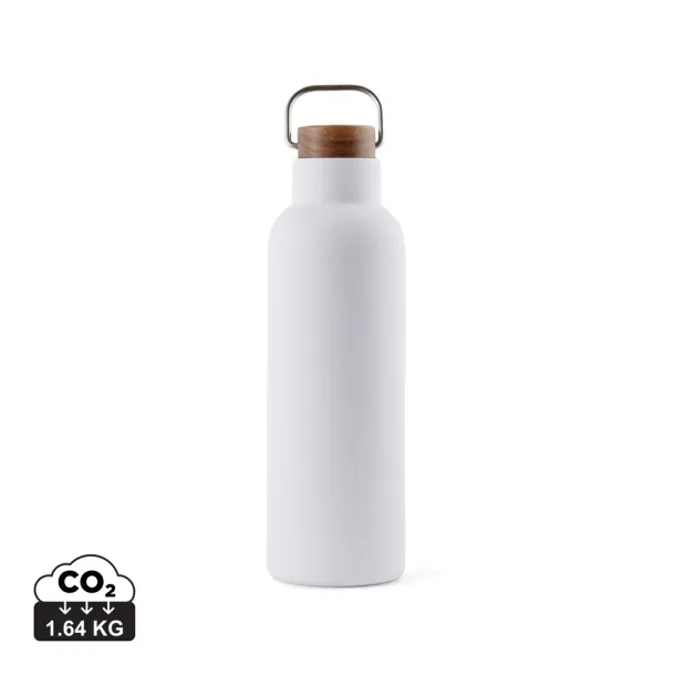  VINGA Ciro RCS recycled vacuum bottle 800 ML - Vinga White 