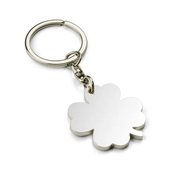 LUCK Keychain srebrny