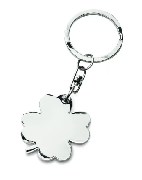 LUCK Keychain srebrny