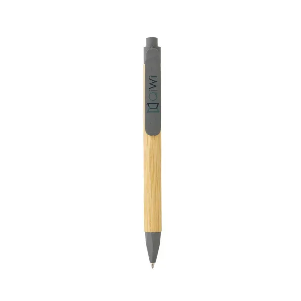  Write responsible recycled paper barrel pen - XD Collection Grey 