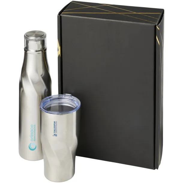Hugo copper vacuum insulated gift set - Avenue Silver
