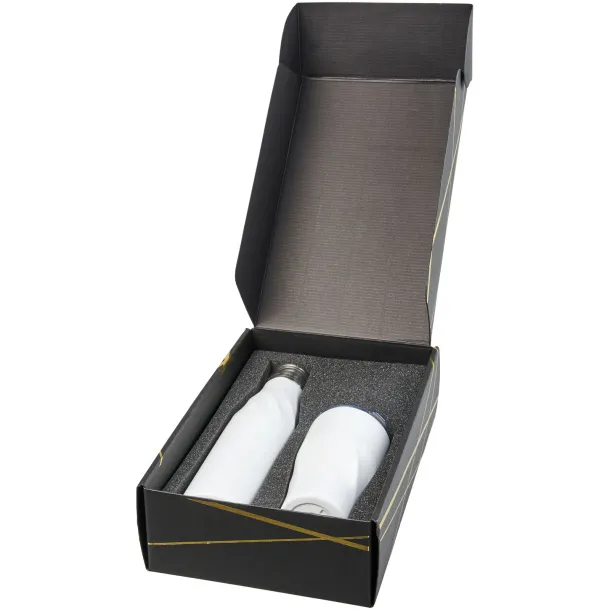 Hugo copper vacuum insulated gift set - Avenue White