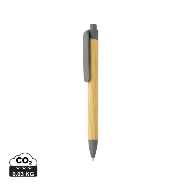  Write responsible recycled paper barrel pen - XD Collection Grey 