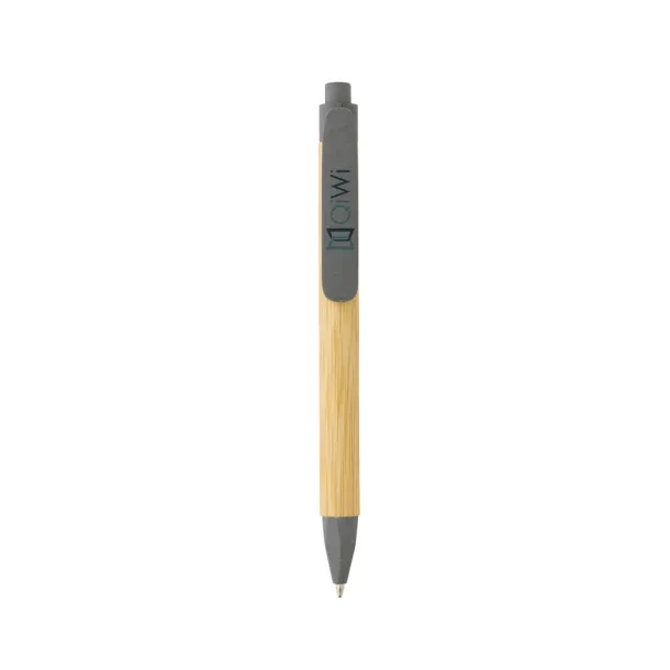  Write responsible recycled paper barrel pen - XD Collection Grey 