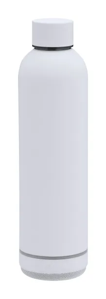 Meflex insulated bottle with speaker White