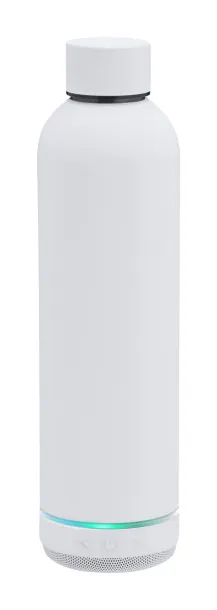 Meflex insulated bottle with speaker White