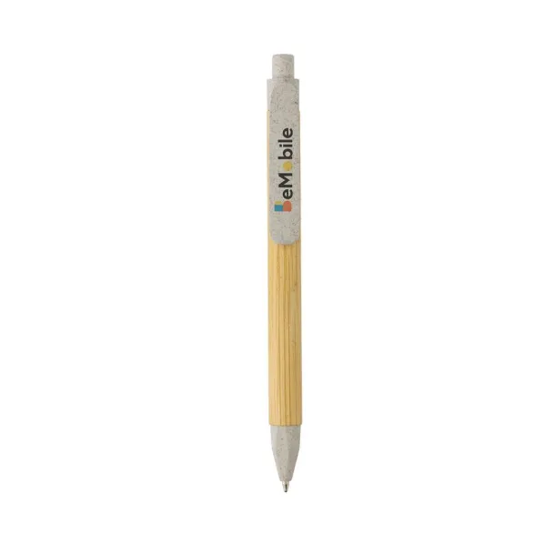  Write responsible recycled paper barrel pen - XD Collection Mist white 