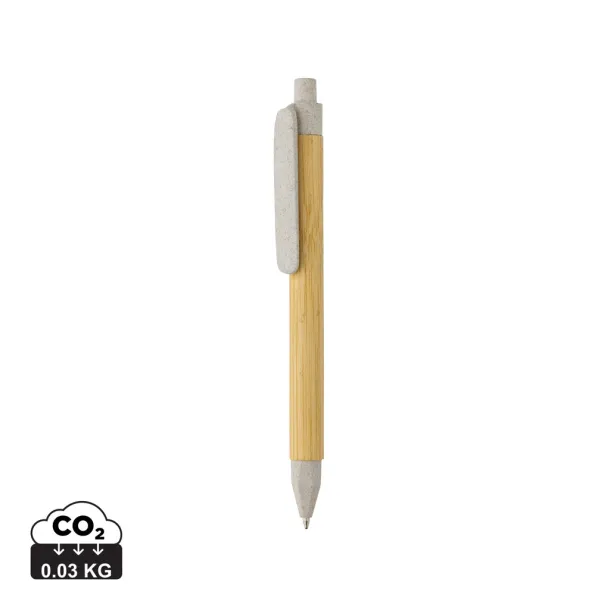  Write responsible recycled paper barrel pen - XD Collection Mist white 