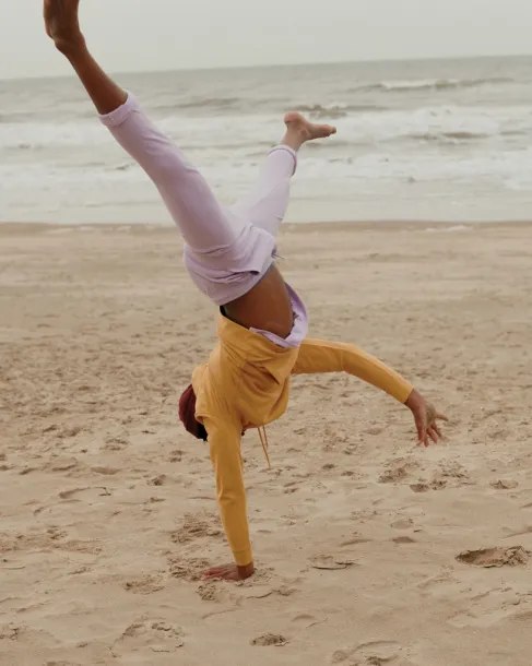  Iqoniq Cooper unisex trenirka od recikliranog pamuka - iqoniq Lavanda