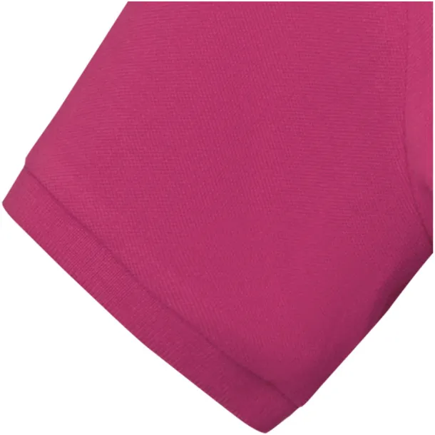 Calgary short sleeve women's polo - Elevate Life Magenta