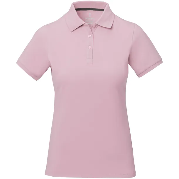 Calgary short sleeve women's polo - Elevate Life Light pink