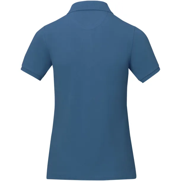 Calgary short sleeve women's polo - Elevate Life Tech blue