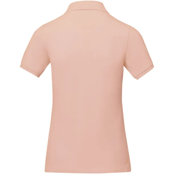 Calgary short sleeve women's polo - Elevate Life Pale blush pink