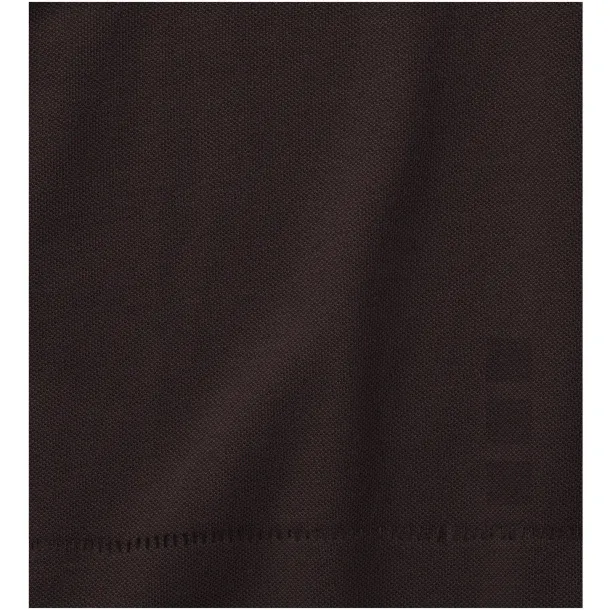 Calgary short sleeve women's polo - Elevate Life Chocolate brown