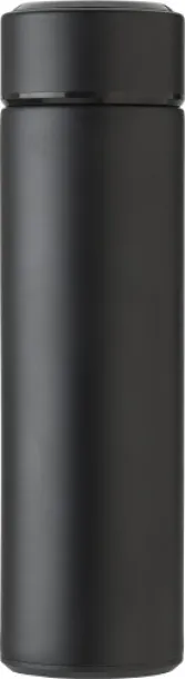  Stainless steel thermos bottle (450 ml) with LED display Fatima black