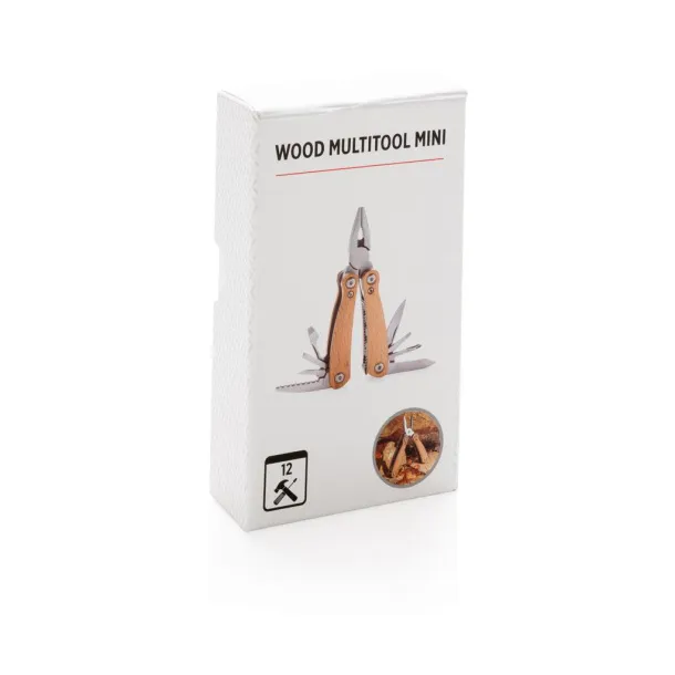  Wood mulitool mini - XD Collection Brown 