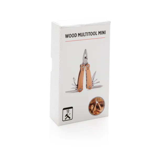  Wood mulitool mini - XD Collection Brown 