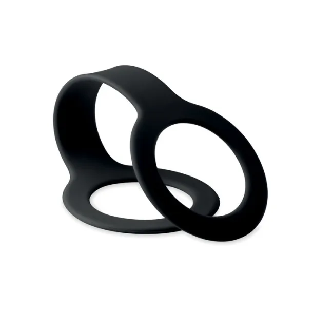 CARRY Silicone bottle holder strap Black