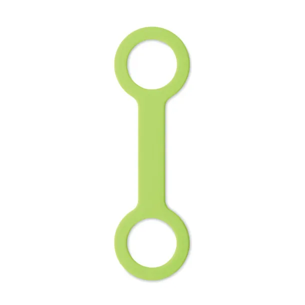 CARRY Silicone bottle holder strap Lime