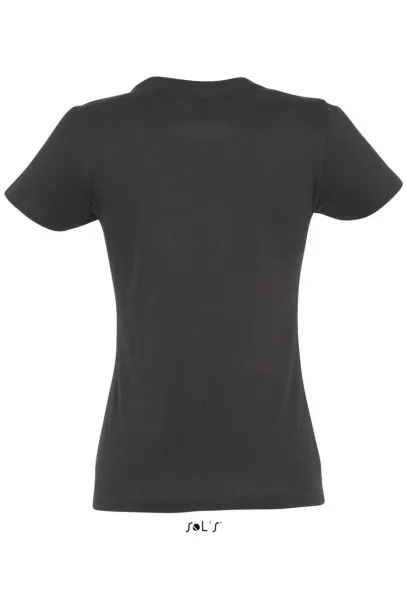  SOL'S IMPERIAL WOMEN - ROUND COLLAR T-SHIRT - SOL'S Tamno siva