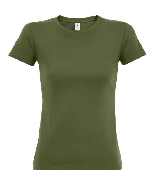  SOL'S IMPERIAL WOMEN - ROUND COLLAR T-SHIRT - SOL'S Tamno Kahki