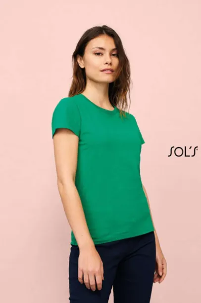  SOL'S IMPERIAL WOMEN - ROUND COLLAR T-SHIRT - SOL'S Blue